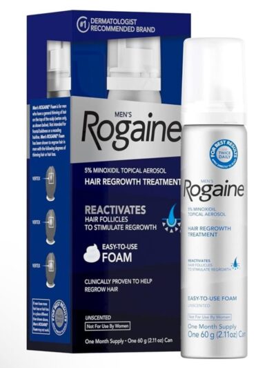Men’s Rogaine 5% Minoxidil Foam – 3Month Supply