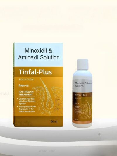Tinfal Plus Minoxidil & Aminexil Topical Solution – 60ml