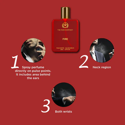 The Man Company Fire Perfume For Men – 50ml | EDT - Image 5