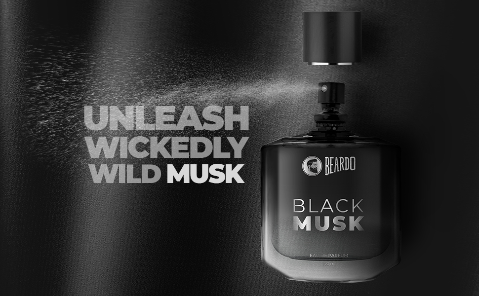 Beardo Black Musk Perfume for Men – 50ml | EDP - Image 3