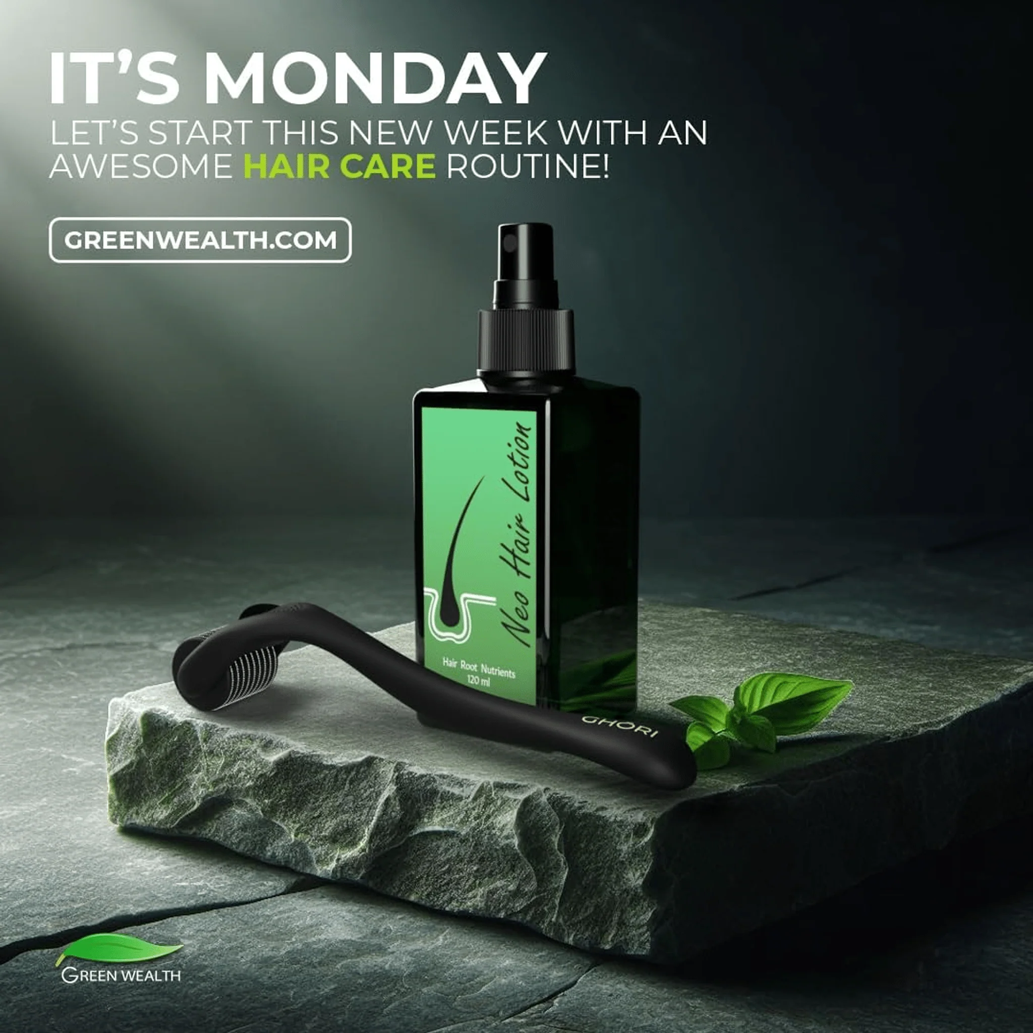 Green Wealth Neo Hair Lotion – 120ml | Hair Root Nutrients - Image 2