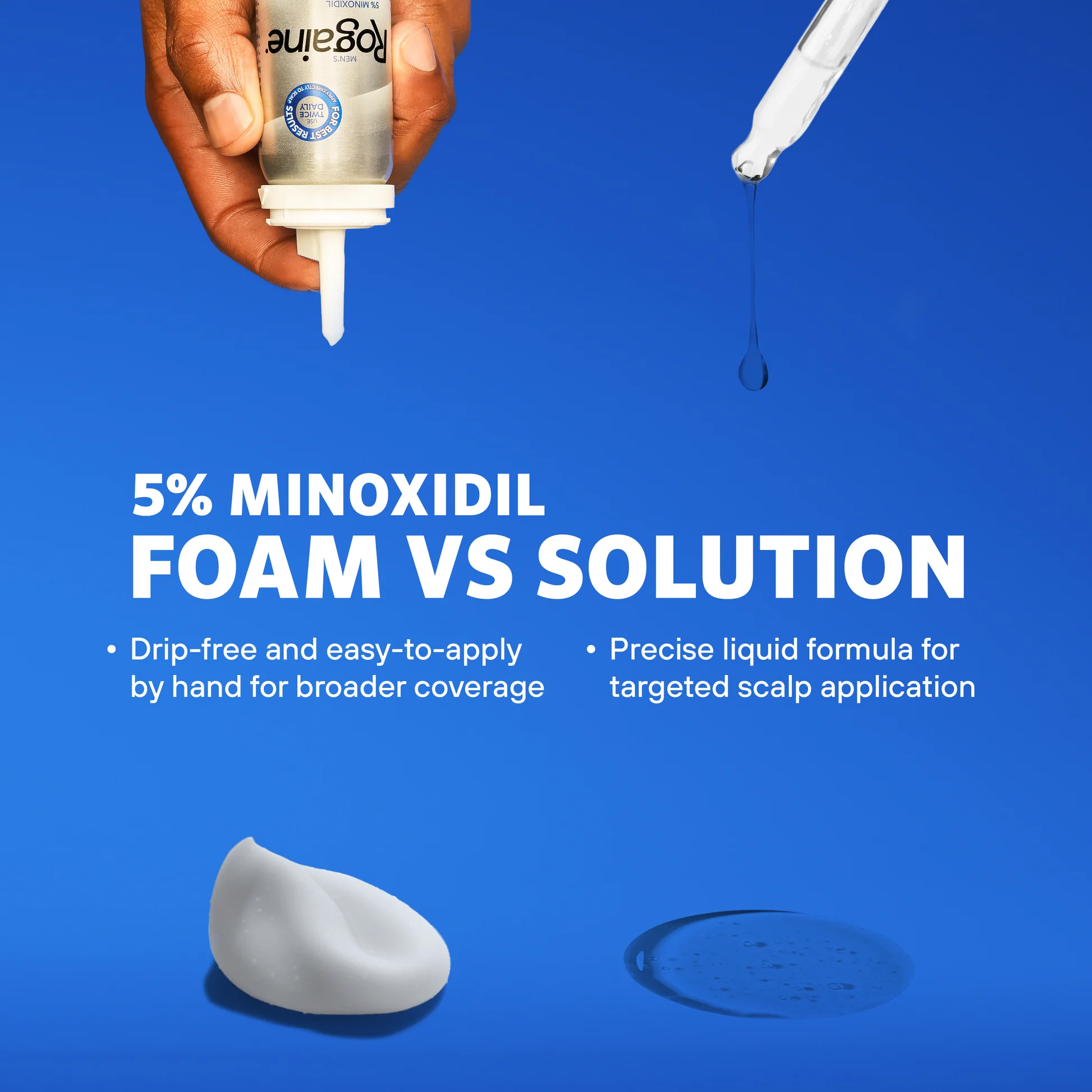 Men’s Rogaine 5% Minoxidil Foam – 1 Month Supply - Image 2