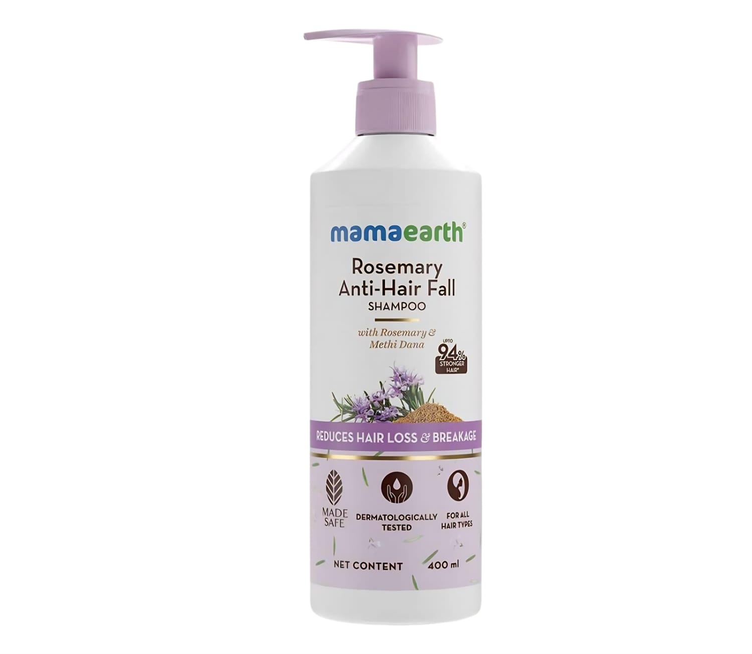 Mamaearth Rosemary Anti-Hair Fall Shampoo – 250ml