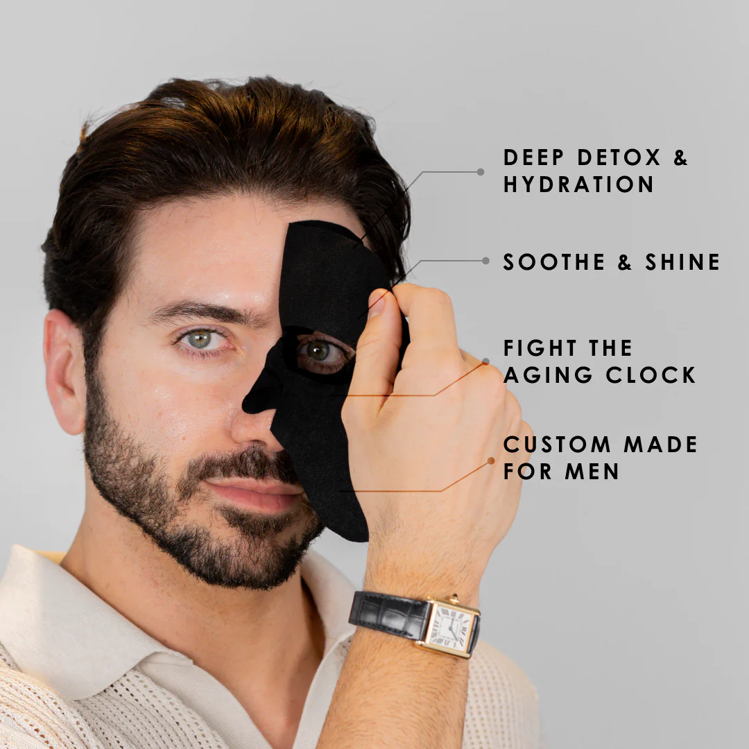 Forte Series Bamboo Charcoal Face Mask โ 4 Pack - Image 2