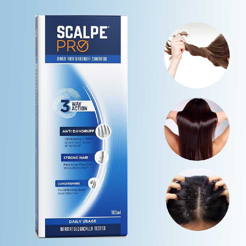 Scalpe Pro Anti-Dandruff Shampoo – 100ml - Image 5
