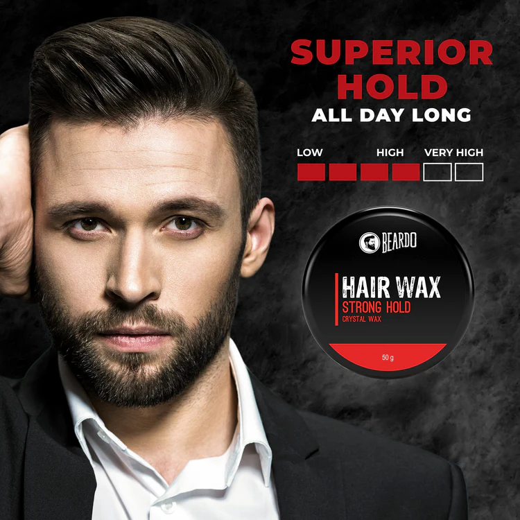 Beardo Hair Wax Strong Hold Crystal Gel - 100g - Image 5