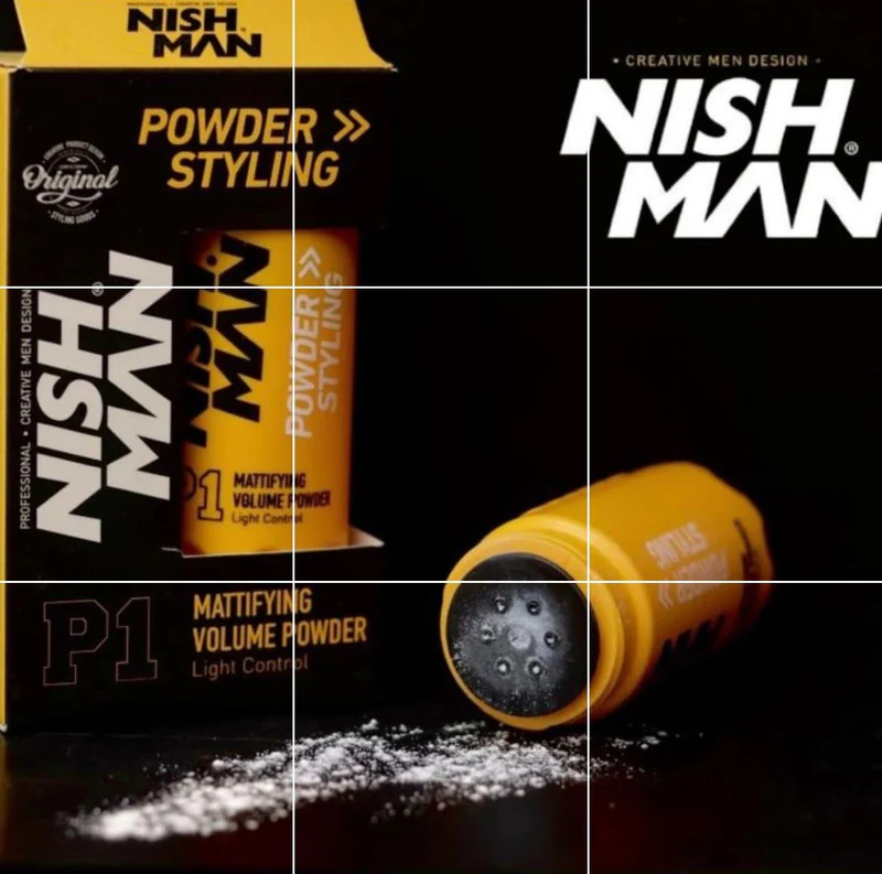 Nishman P1 Mattifying Volume Powder - 20gm - Image 4