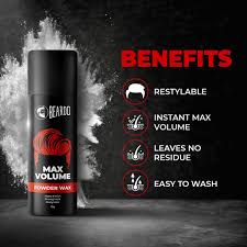 Beardo Max Volume Powder Wax - 10gm - Image 4
