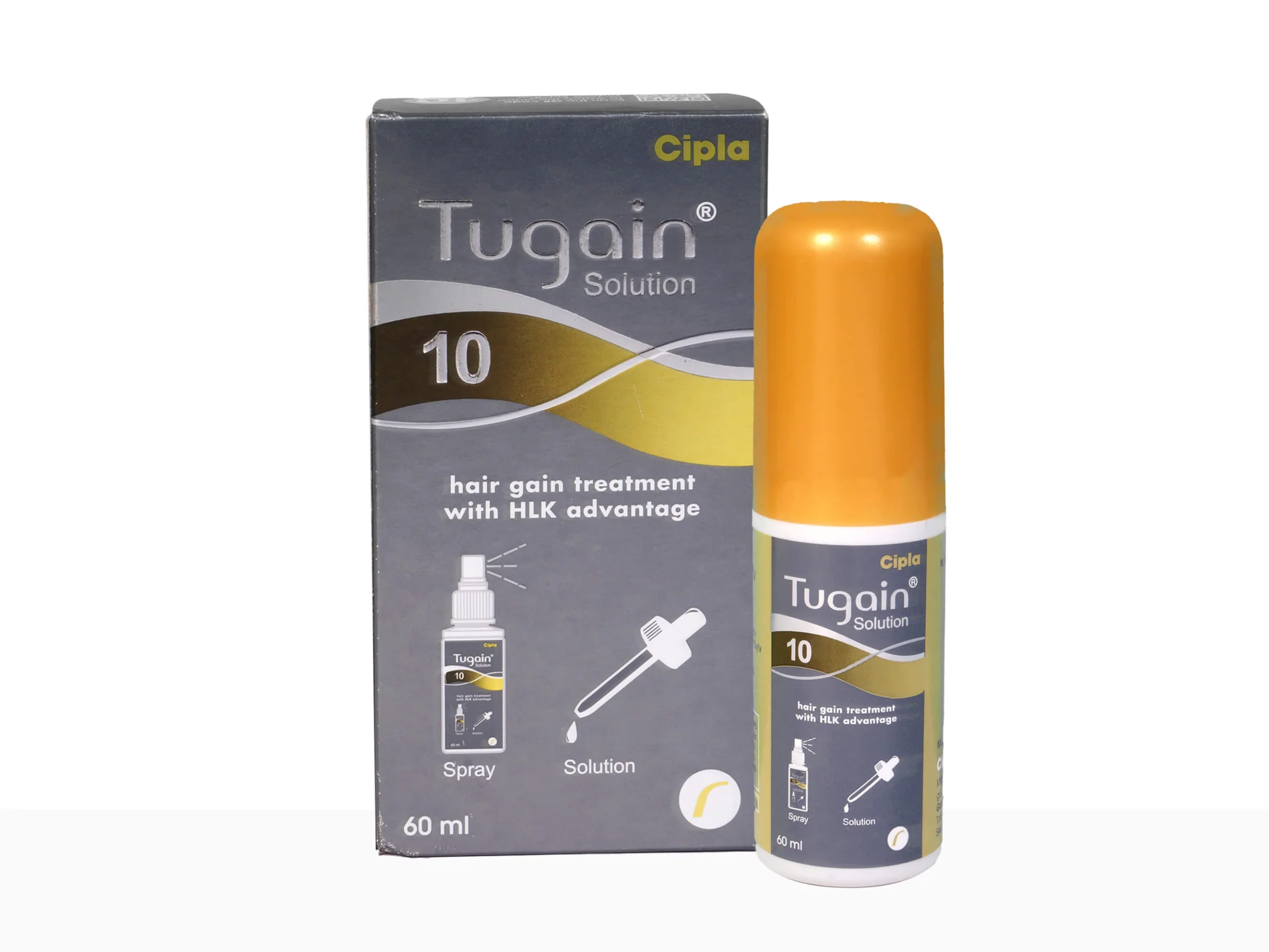 Tugain Minoxidil 10% Topical Solution – 60ml
