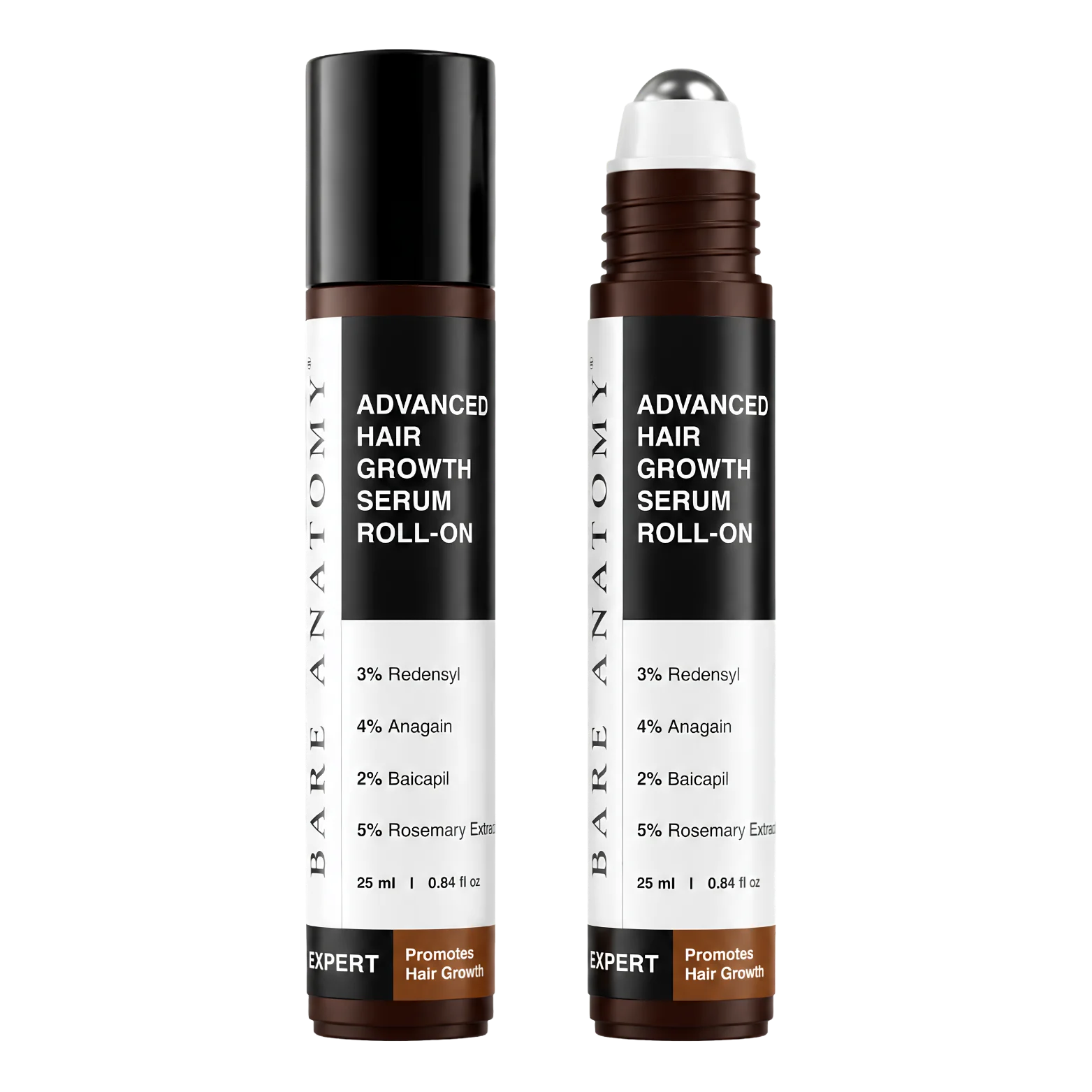 Bare Anatomy Advanced Hair Growth Serum Roll-On – 25ml