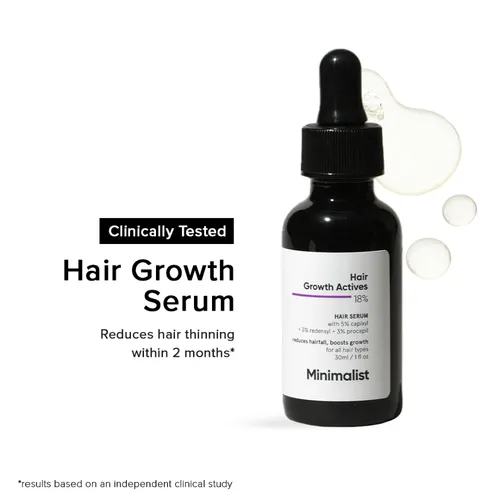Minimalist Hair Growth Actives 18% Hair Serum-30 ml - Image 6