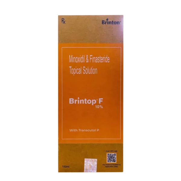 Brintop F 10% Minoxidil & Finasteride Topical Solution – 100ml