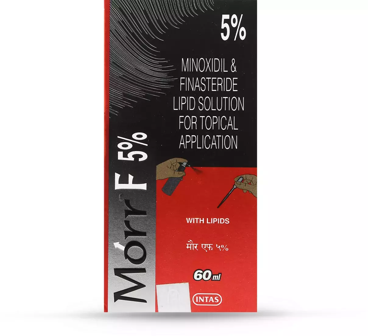 Morr F 5% Minoxidil & Finastride Lipid Solution For Topical Application 60ml