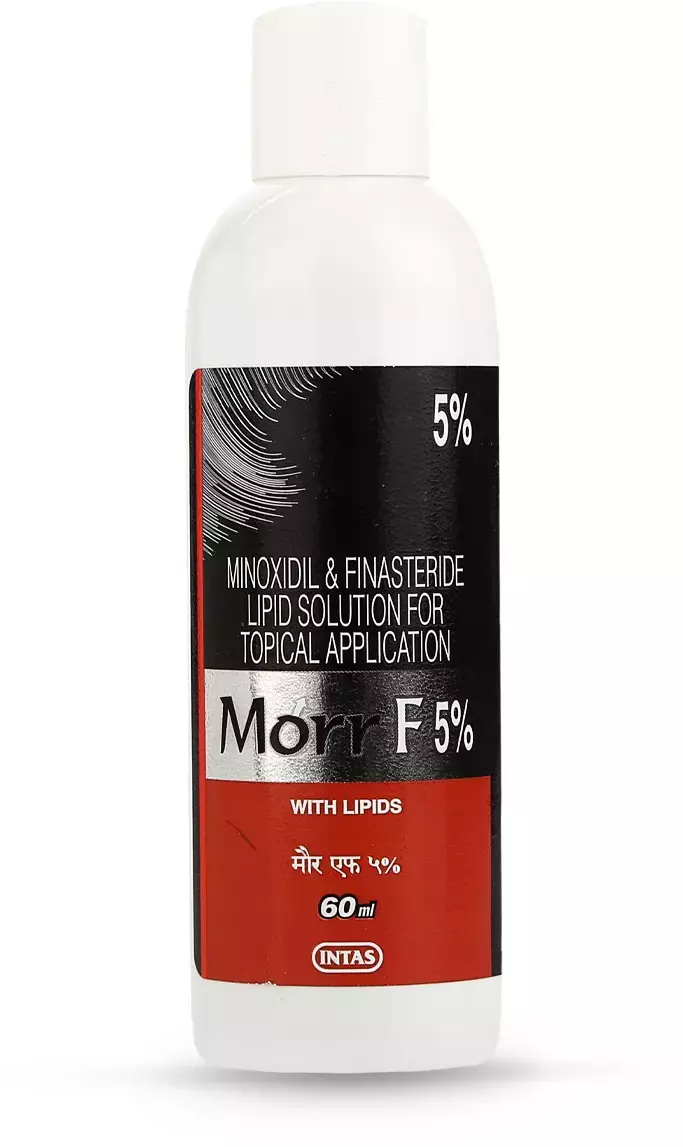 Morr F 5% Minoxidil & Finastride Lipid Solution For Topical Application 60ml - Image 2