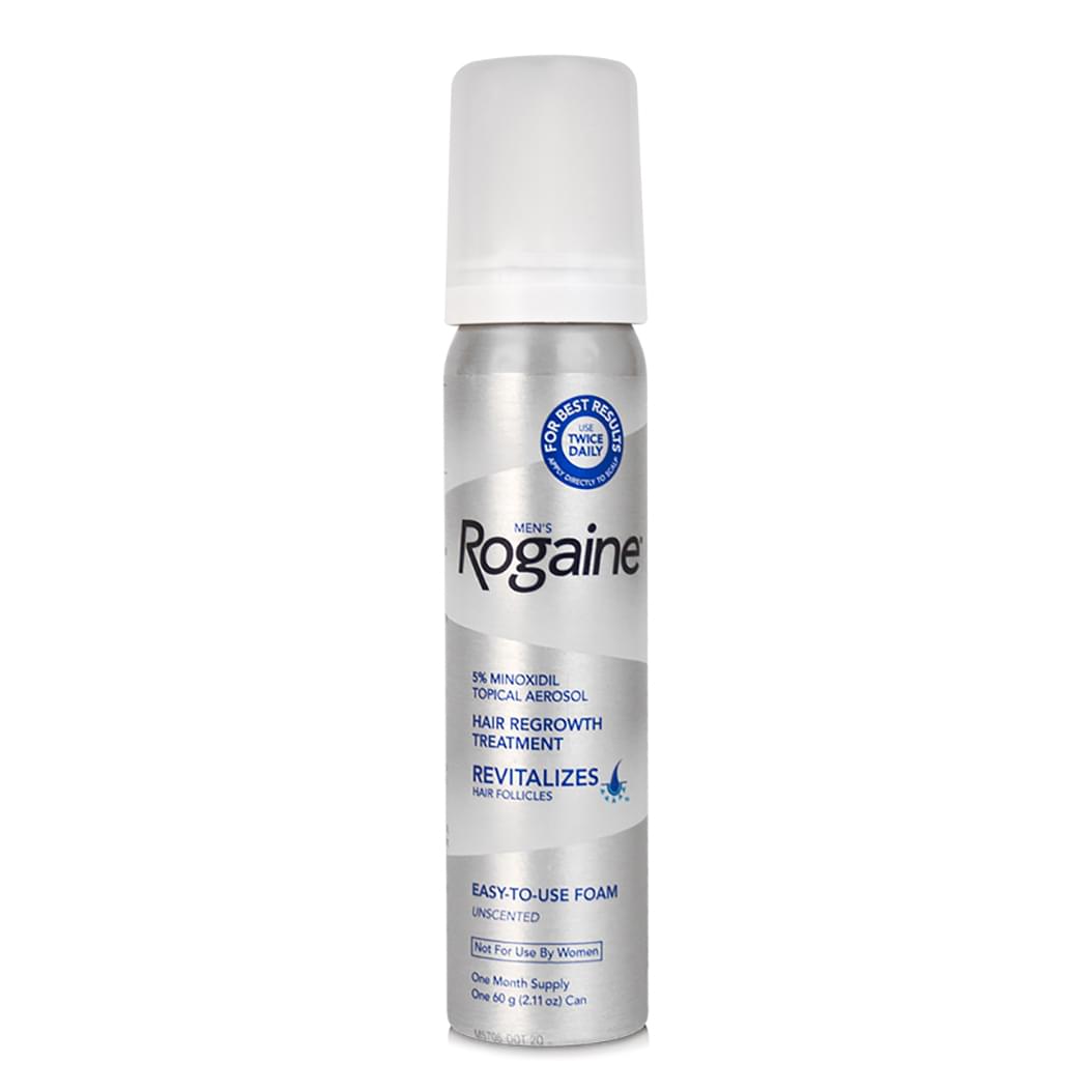Men’s Rogaine 5% Minoxidil Foam – 1 Month Supply