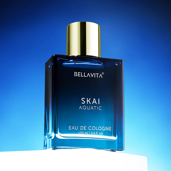 BellaVita Luxury SKAI Aquatic Perfume -100ml | Eau De Cologne - Image 2
