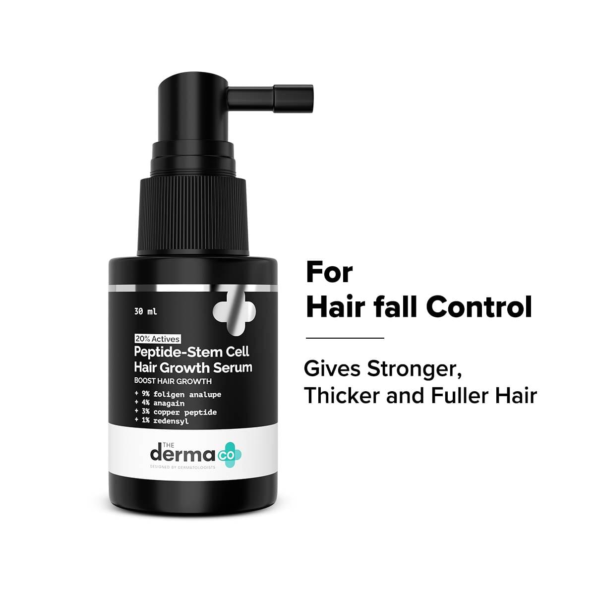 The Derma Co 20% Actives Peptide Hair Growth Serum – 30ml - Image 2