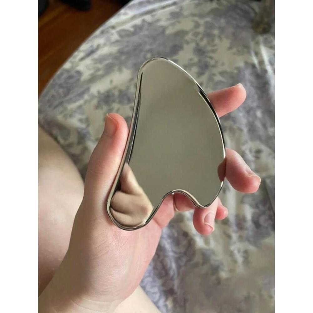 Premium Stainless Steel Gua Sha | Face & Body Massage Tool - Image 5