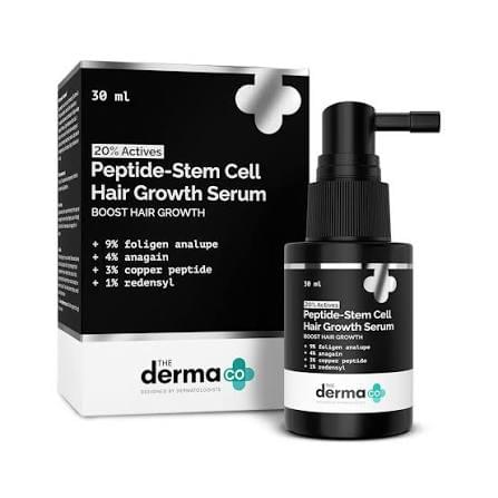 The Derma Co 20% Actives Peptide Hair Growth Serum – 30ml