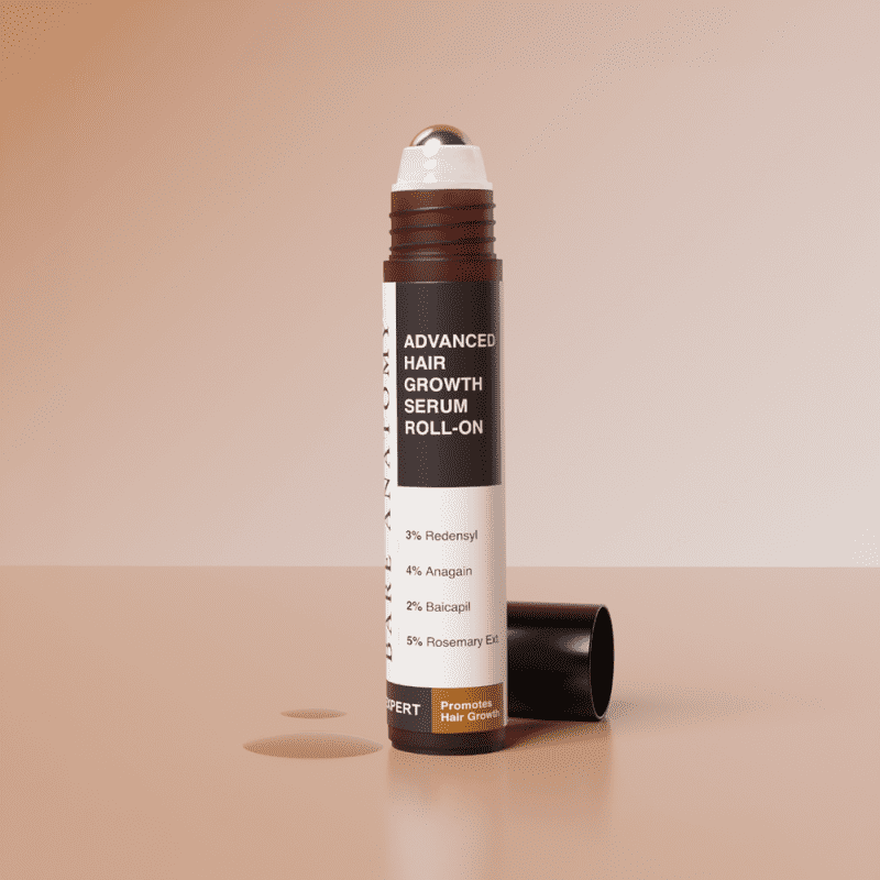 Bare Anatomy Advanced Hair Growth Serum Roll-On – 25ml - Image 5